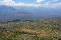 valley beneath Barichara