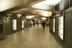 Tube station near Big Ben