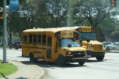 Hyper-modern school buses
