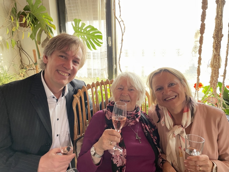 Dietmar, Frieda and Karin