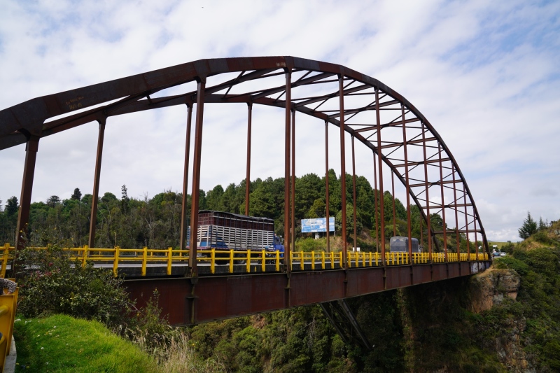 impressive steel bridge