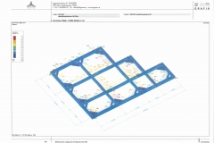 1013.hbf Modell Aussteifung, Spannungsausnützung