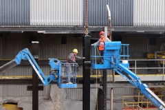 MVS Montage Überbauung Schlackenbunker