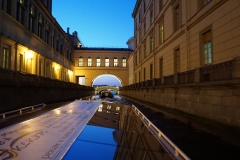 Boatride on Neva channel