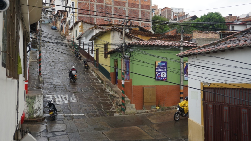 San Gil, view from Hostal balcony