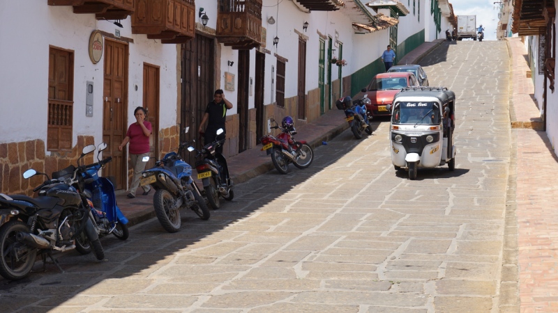 street of Barichara