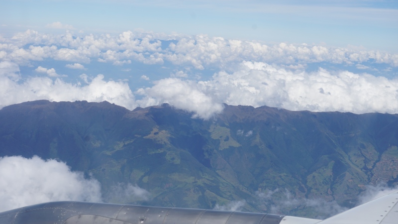 green mountains of Colombia