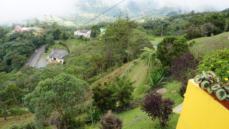 beneath La Carinthia road from Cali to Buenaventura ( Pacific Ocean )