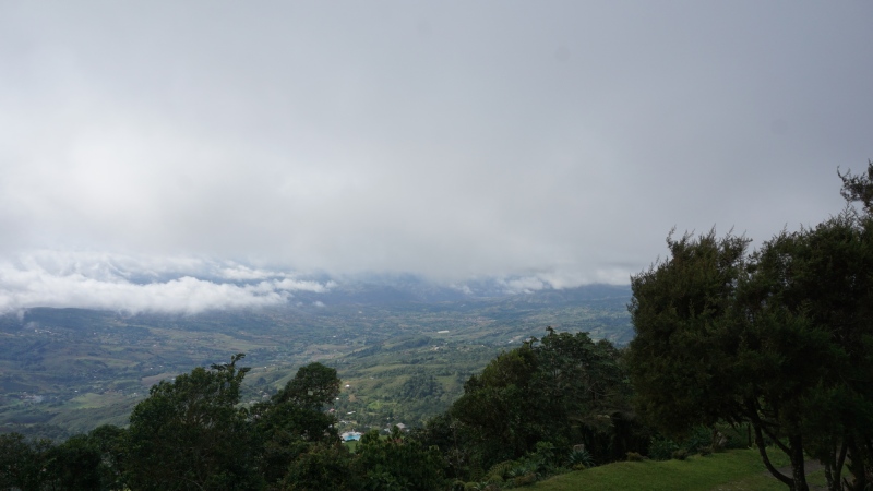 Clouds coming in from the Pacific