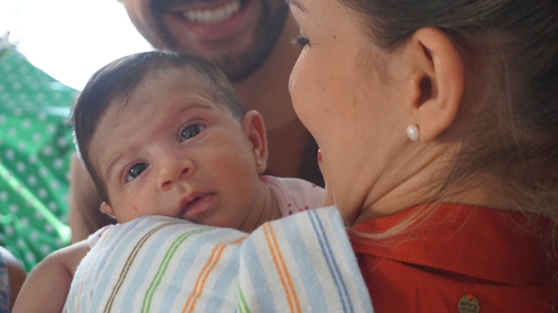 Alejandro, Maria Camila y la princesa Lucía