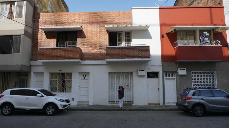 first residence of family Tascón in Cali