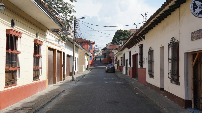 street of San Antonio, old quater of Cali