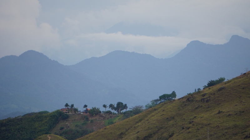 in the background the west Cordilleras