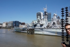 War-ship HMS Belfast