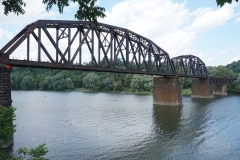 Steel bridge, obviously out of order