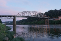 Elegant steel bridge