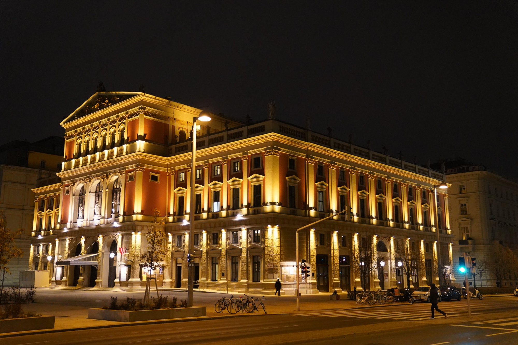 El famoso Musikverein  del cual se transmite anualmente  el concierto del año nuevo