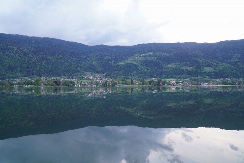 Hans´s birthplace :  in the middle, half way up the hill