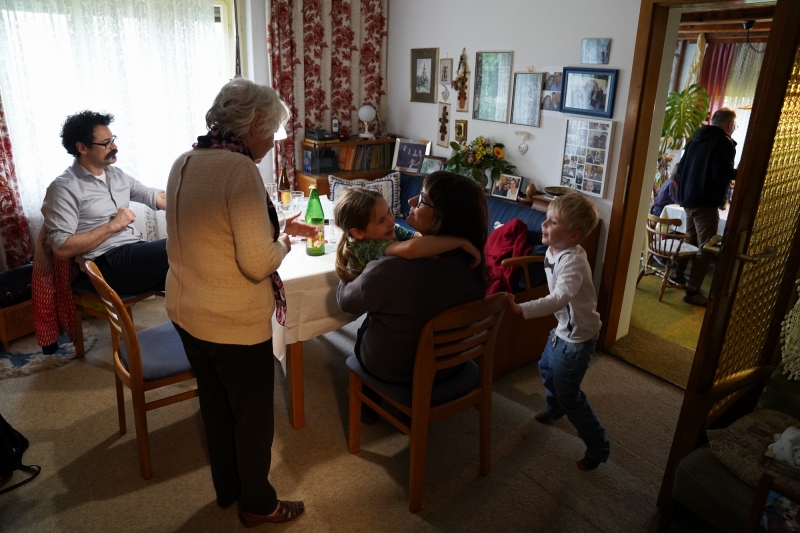 Frieda,  Thomas, Natasa, Rebecca, Lenny