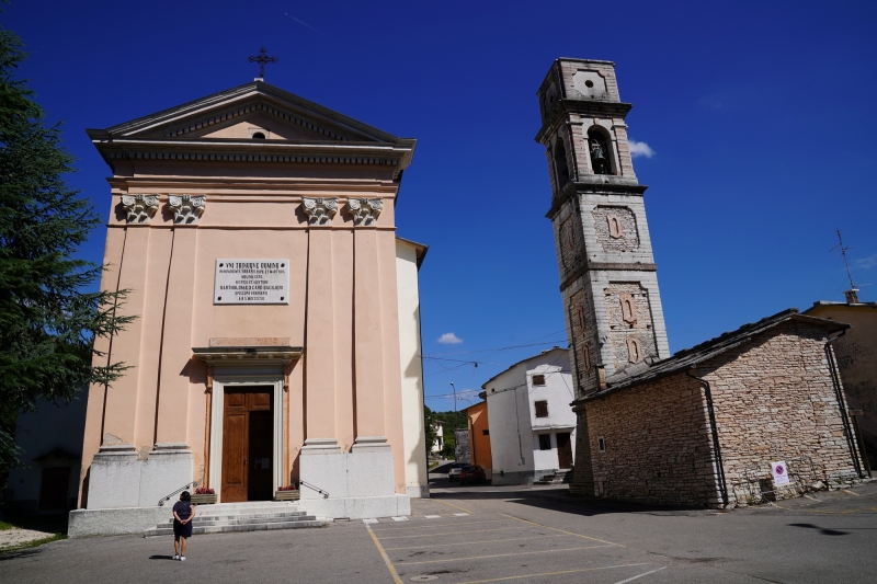 Murano church with campanile