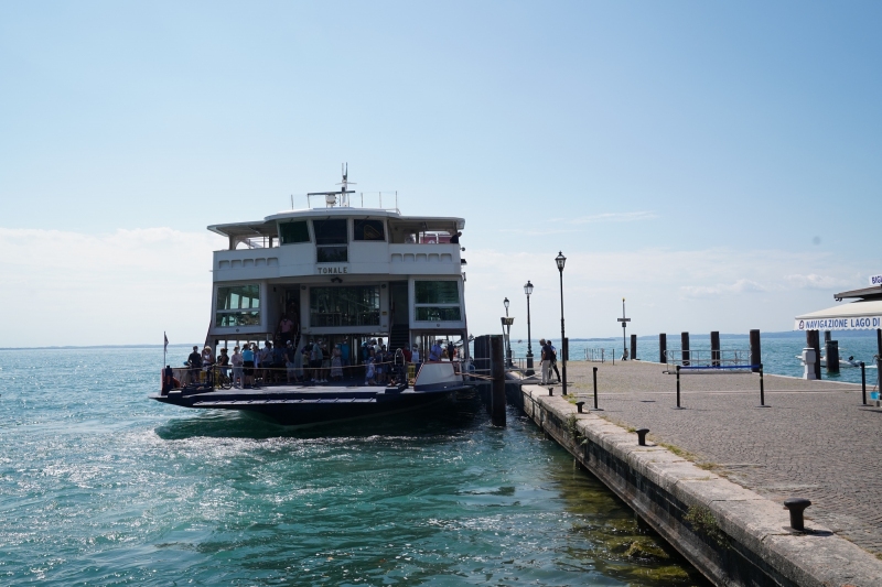 Ferry ready to dump all the german tourists