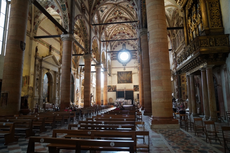 Saint Anastasia church, rear view