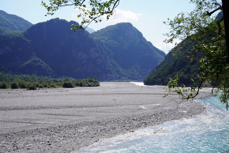 Last Photo - short stop on the way to Villach, Tagliamento River