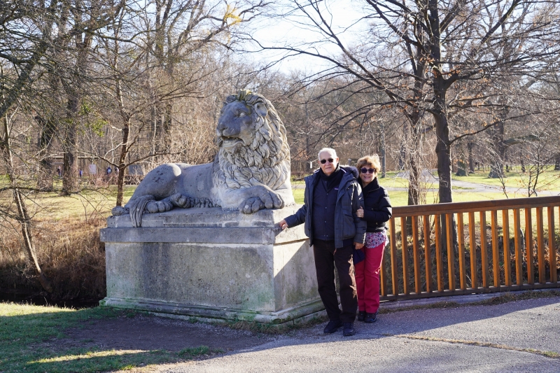 Jimmy & Lucie en el parque de Laxenburg