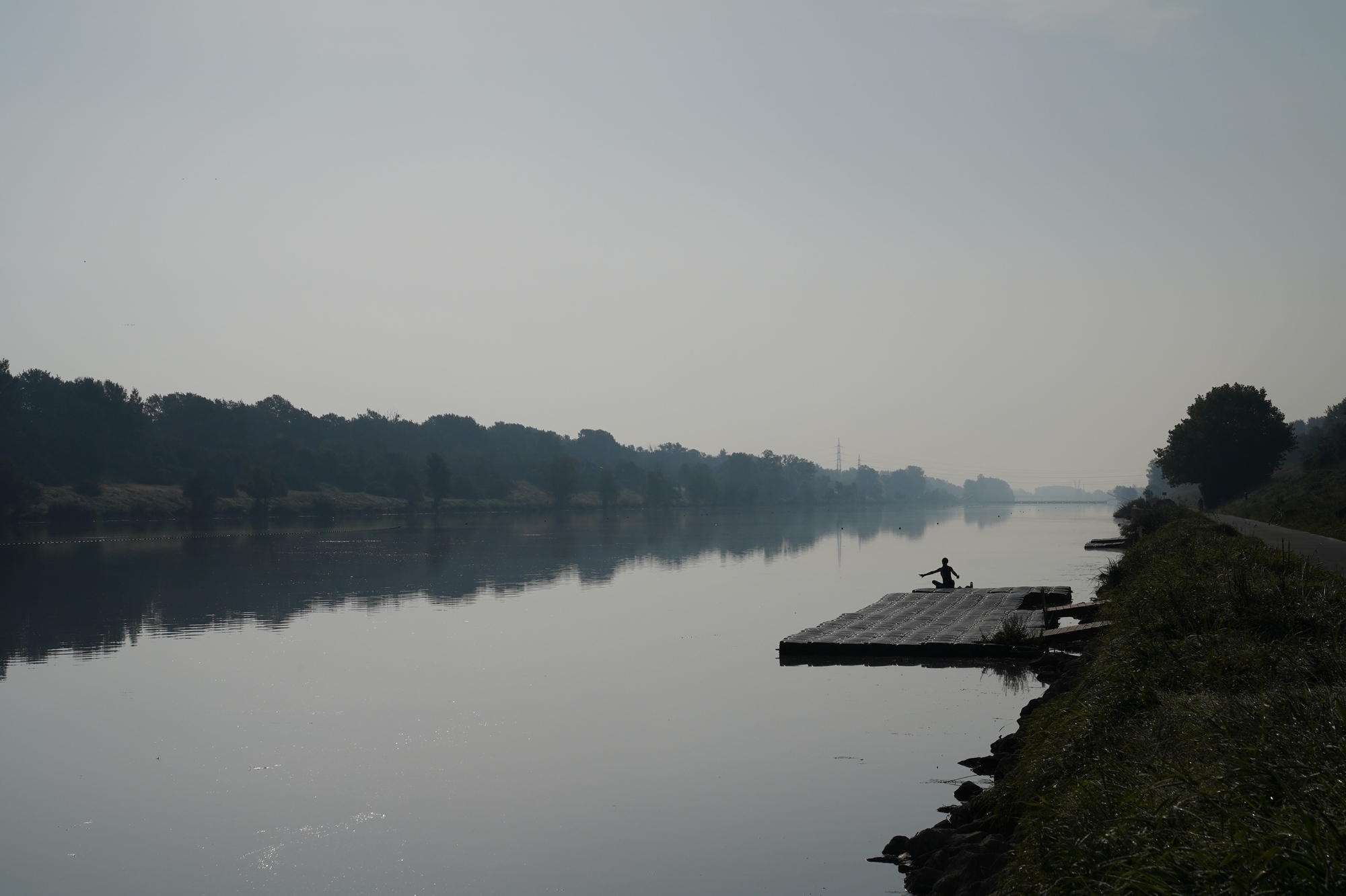 Early riser 1  at New Danube