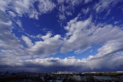 Dramatic Easter Sky over  Vienna