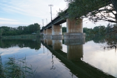 Ostbahnbrücke über die Neue Donau