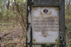 Hidden in the woods, eastwards of Mary Green Chapel, Prater