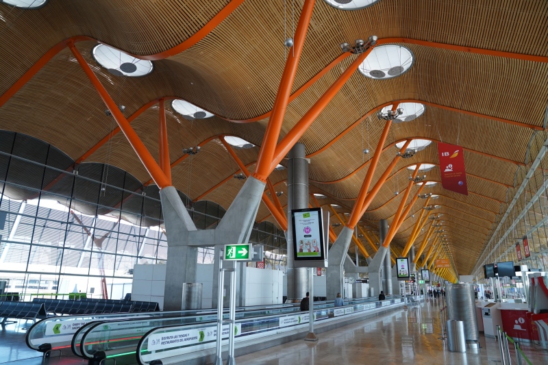 Airport Madrid Barajas ( as a steel-structure, not that bad )