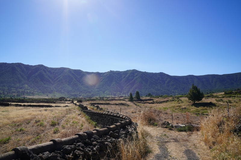 On the way to Caldera de Taburiente National Park