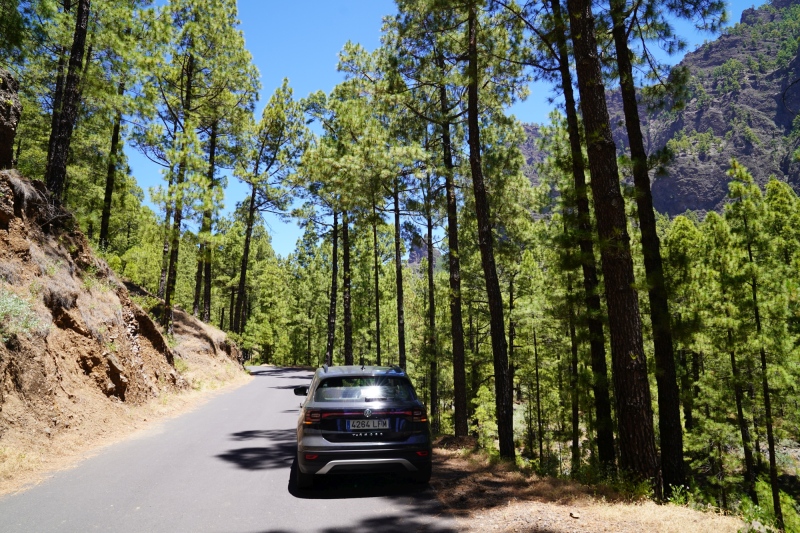 Now, finally, entering "El Taburiente National Park"