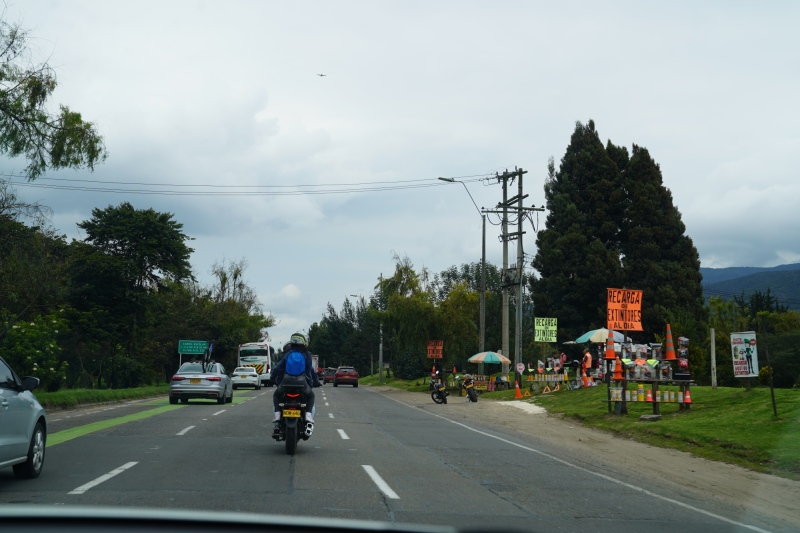 next day leaving Bogota for Ráquira