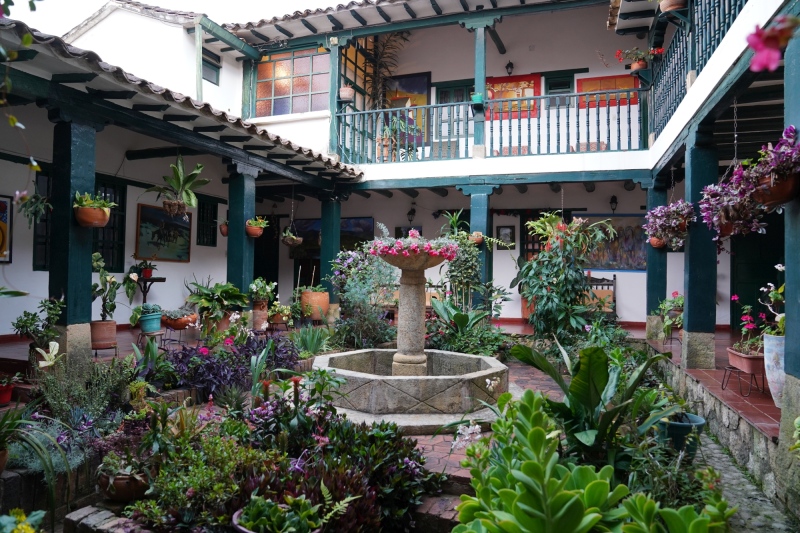 patio of El Marqués de San Jorge