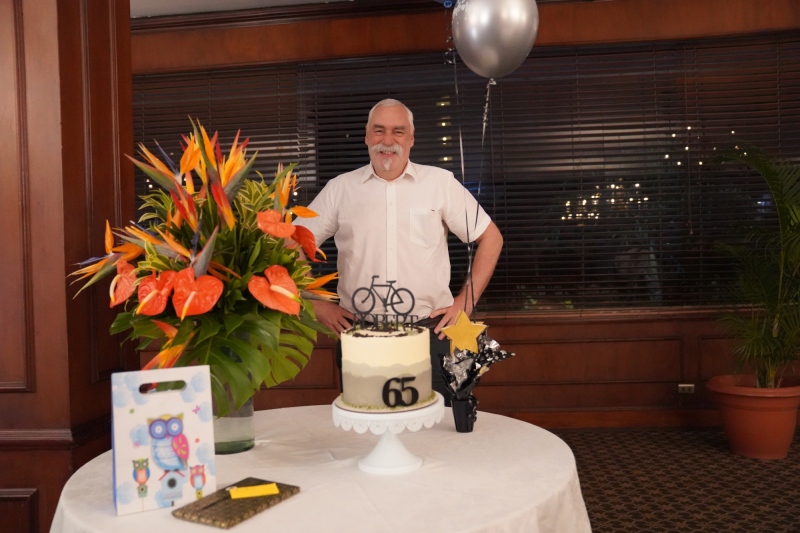 Robert & his birthday cake