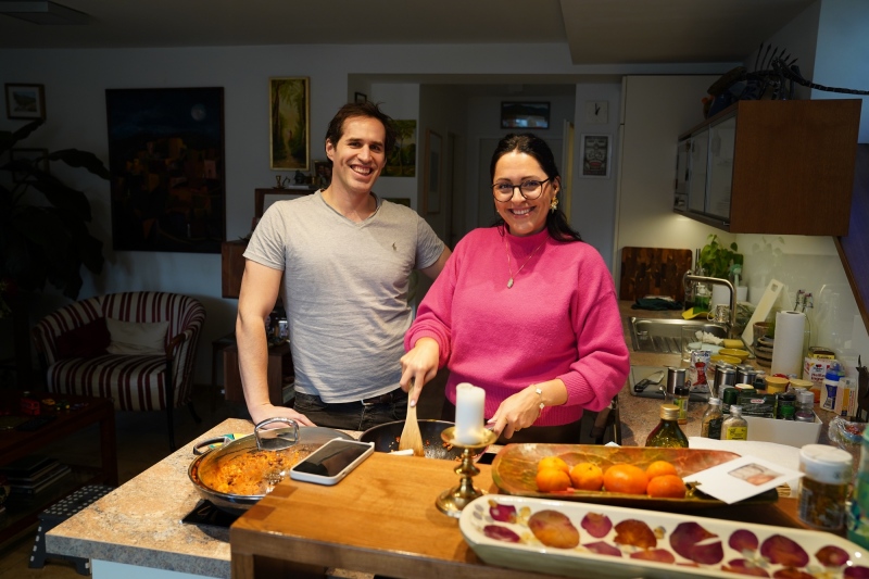 10 surprise birthday lunch for Maria-Nelly after getting home from Villach