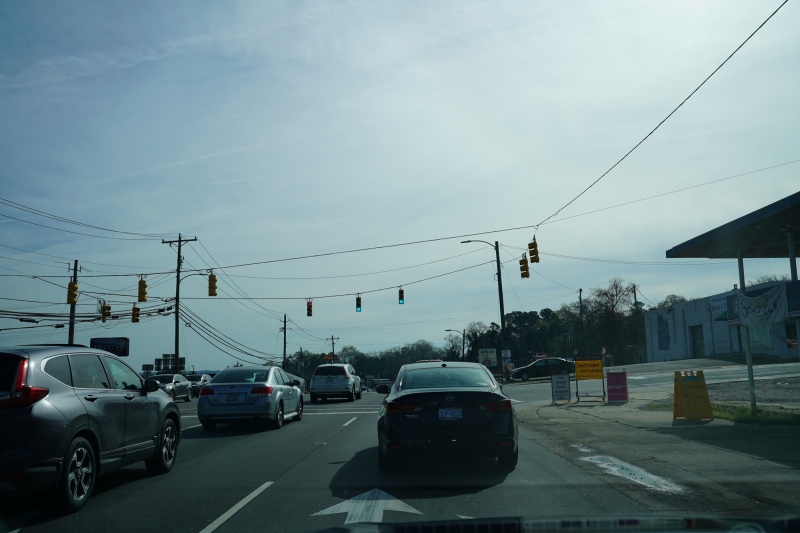 On the way to New Bern