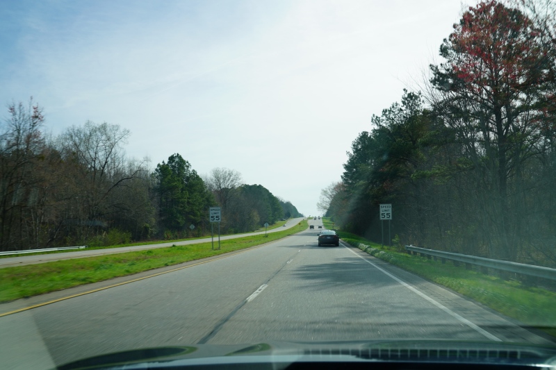 55 mph Speed-Limit, a sad joke for hasty Europeans