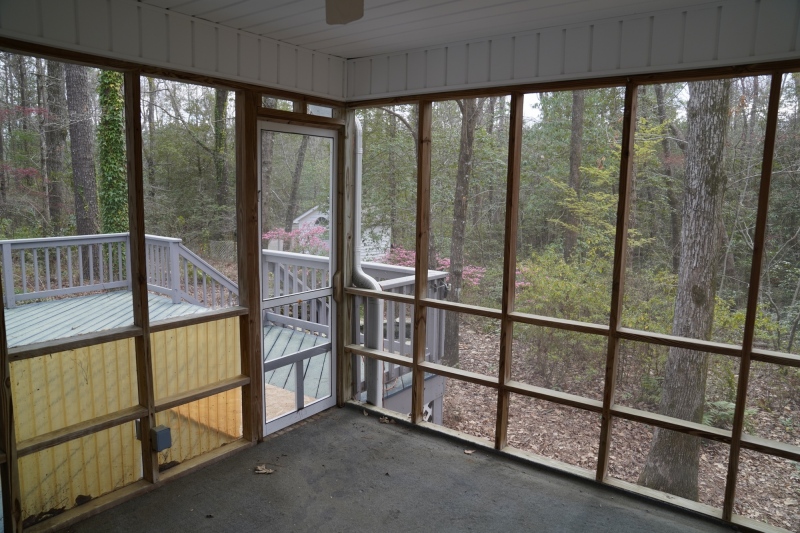 The once beloved porch