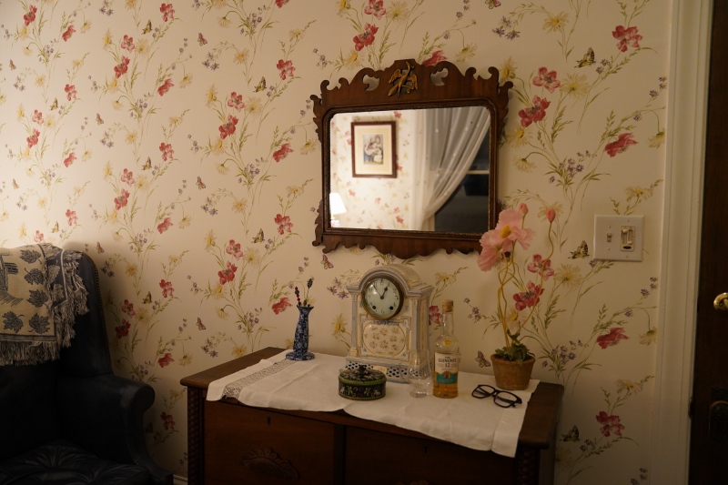 took my medicine from Bob´s glass ( rescued  for me by Mary Brinn )