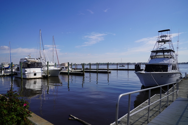 not my yacht at the Persimmons-pier