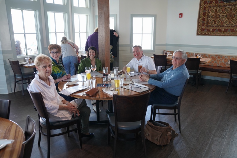Robert A. Eddings Memorial-Brunch (Janice, Berverly, René, Bob, Vernon and me