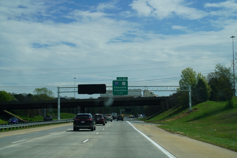 On the way back to Matthews