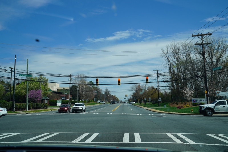 On the way back to Matthews
