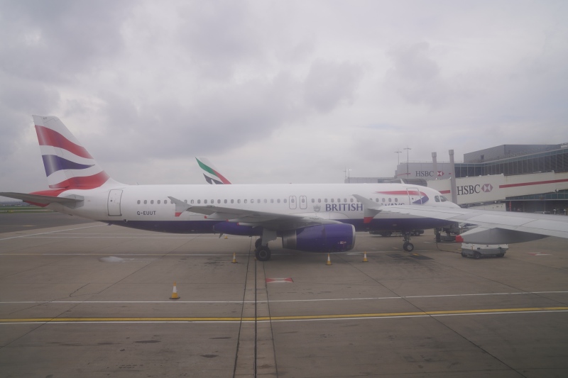 Allready in London Heathrow
