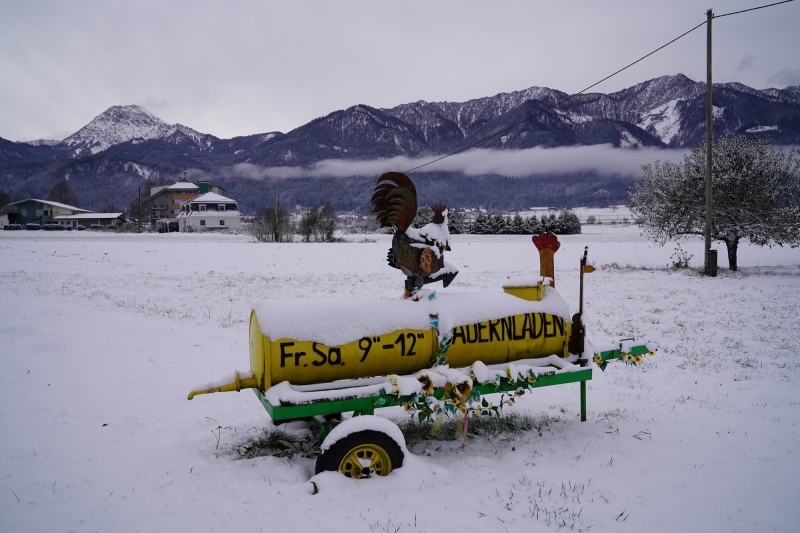 Traditional Ad for the Farmer´s Market Friday and Saturday 9 to 12 am