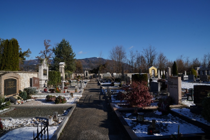 St. Martin´s Churchyard,  one of the founders : our great grandfather Franz Köfler (1851-1904)